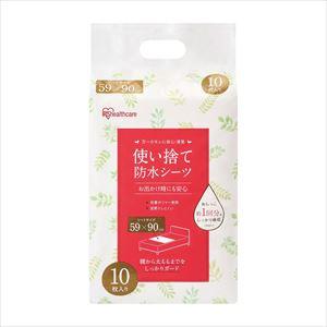 使い捨て防水シーツ 介護用シーツ 25-6164-01 アイリスオーヤマ FYL-10(10マイイリ...