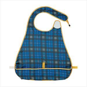 お食事エプロン 柄=チェック 25-6639-00 スケーター FEP1(チェック)【1単位】