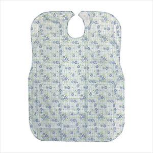 大人用食事エプロン 25-6642-01 ニシキ P9690(サックス)【1単位】