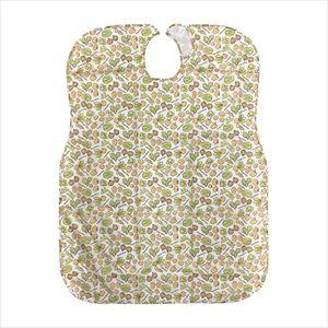 大人用食事エプロン 25-6642-04 ニシキ P9693(クリーム)【1単位】