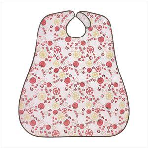 食事用エプロン 介護用エプロン 25-6643-01 日本エンゼル T-600(ベジタブルサーモン)...