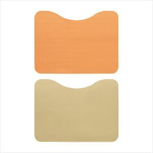 立ち上がりトイレマット 25-6720-00 サンコー AF-37(オレンジ)45X60CM【1単位...