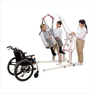 介護リフトつるべーY6セット Y6セット 床走行式リフト 25-6801-01 モリトー LI-PI...