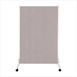 両面吸音ローパーティションキャスタ付 25-7357-11 東京ブラインド工業 W900XH1500MM(ライトグレー【1単位】