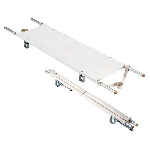 二ツ折担架（腕伸縮式）アルミ フタツオリタンカ(01-3805-02)【1台単位】