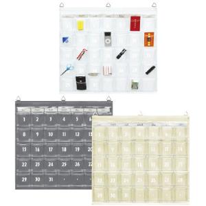 ウォールポケット(帆布×クリアー) W-419(...の商品画像