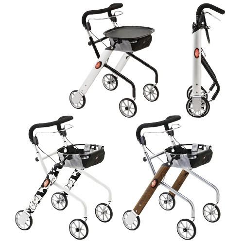 室内専用歩行車 レッツゴーミニ ホコウシャレッツゴーミニ 117502(シルバー)(24-3077-...