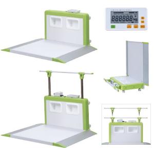 車いす用バリアフリースケール（検定品 AD-6108H(ショウコウテスリツキ) クルマイスヨウバリアフリースケール(24-4105-01)【1台単位】