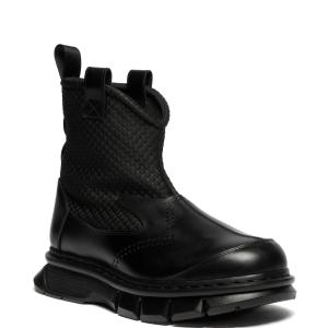 Dr. Martens ドクターマーチン QUBIST リガー ブーツ ユニセックス BLACK 41668001