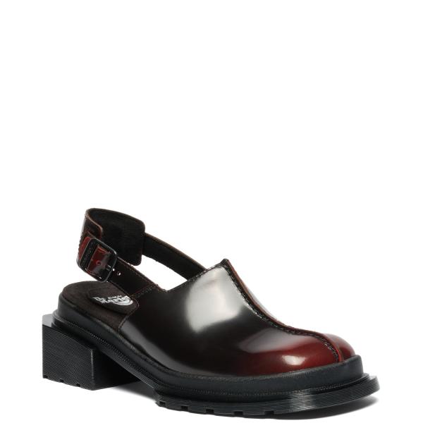 Dr. Martens ドクターマーチン MAYBOLE ミュール ウィメンズ CHERRY RED...