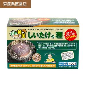 森のきのこ倶楽部 正規販売店 しいたけ 成型駒 よん六 100個 森