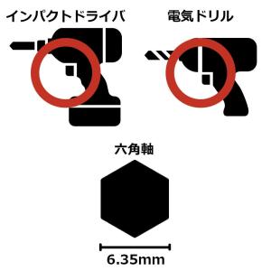 種駒用キリ 種駒専用キリ9.2mm・六角軸 原...の詳細画像1
