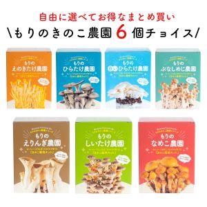 【お好み6個 選べてお得】きのこ栽培キット 農園6個チョイス（化粧箱付）｜キノコ栽培 きのこ栽培 しいたけ きくらげ 白いきくらげ 家庭菜園 野菜｜drmori1