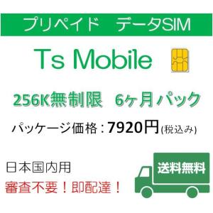 プリペイドSIM プリペイドカード データ通信専用 ドコモ 格安SIM 低速無制限6ヶ月プラン(Docomo 6ヶ月パック)｜droneshop