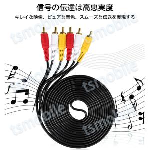 RCAケーブル 3メートル 長い 3PIN R...の詳細画像3