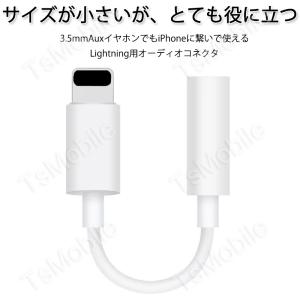 apple 3.5mmAUXジャック 変換ケー...の詳細画像2