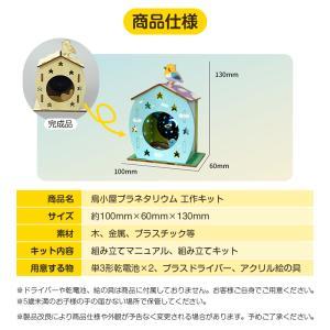 工作キット 鳥小屋 プラネタリウム 星空 子供...の詳細画像4