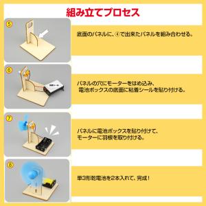 工作キット ミニ 扇風機 子供 手作り DIY...の詳細画像5