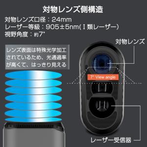 レーザー距離計 ゴルフ 直線距離 高低差 水平...の詳細画像2