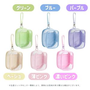 ぬいポーチ クリア 透明 ぬいぐるみ 大きめ ...の詳細画像2