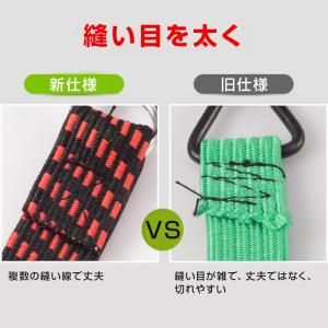 高弾力 バンド 2本セット 強力 荷台 荷物固...の詳細画像4