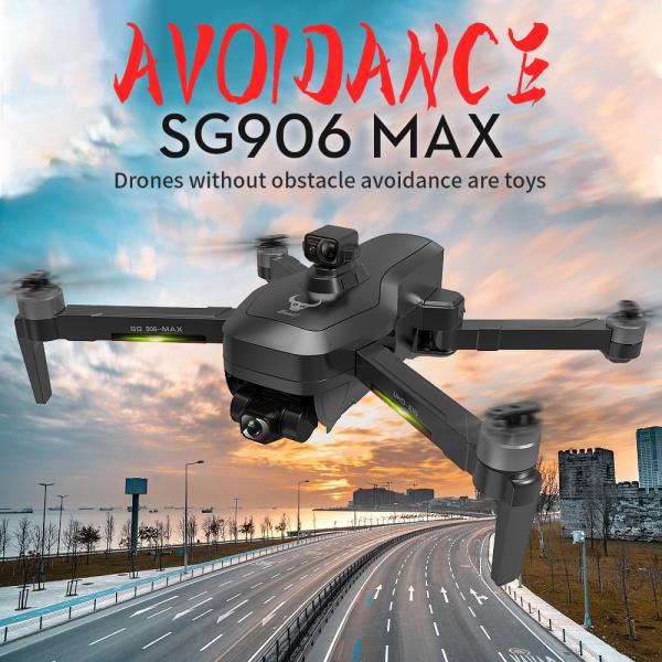 ドローン SG906max 906pro3 4K 3軸ジンバル雲台カメラ  空撮 ブラシレスRC  ...