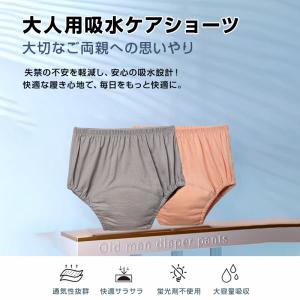 吸水ショーツ 3枚 尿漏れケアパンツ 失禁パン...の詳細画像1