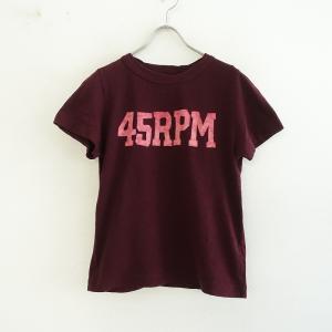 45R（フォーティファイブアール） *コットンカットソーTシャツ*3
