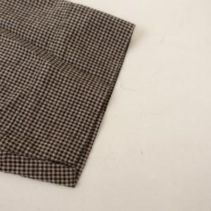 バスコ BASCO *コットンチェック胸元2W...の詳細画像3