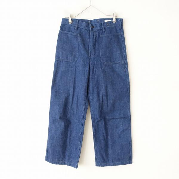 アティックバイジョンブル Attick by Johnbull *4パッチポケットワイドジーンズ*0...