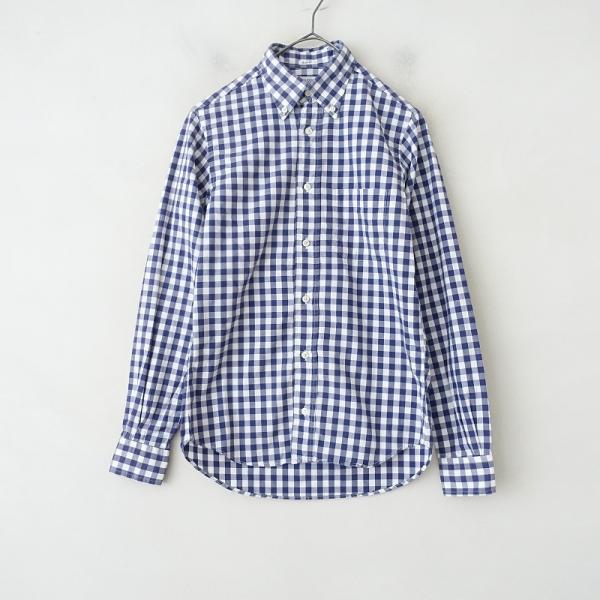 インディビジュアライズドシャツ INDIVIDUALIZED SHIRTS *ギンガムボタンダウンス...