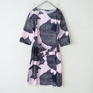 ポール・スミス ワンピース フレンチスリーブ 花柄 レディース SIZE M