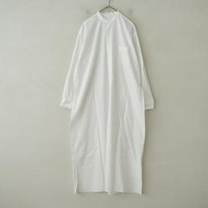 COMOLI（コモリ） 21SS バンドカラーシャツワンピース T01-02009
