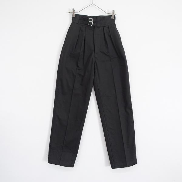 【定価2.5万】リノ LENO *DOUBLE BELTED GURKHA TROUSERS ダブル...