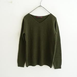 リゼッタ Lisette *リネン半袖ワンピース*38キーネック薄手プル  