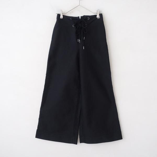 オーラリー AURALEE *FINX MOLESKIN STRING WIDE PANTS コット...