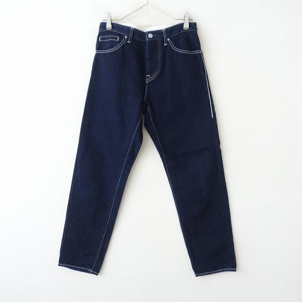 【定価3.5万】ミナペルホネン mina perhonen *always デニムパンツ*38ジーン...