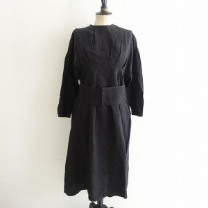 パドカレ✽ストライプワンピース pas de calais 【2024/定価5.2万】パドカレ *コンパクトコットン