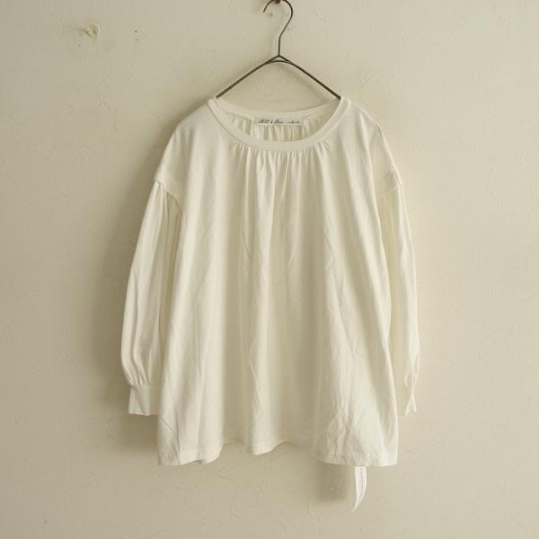 【定価1.8万】クロス＆クロス Cloth&amp;Cross *ボリュームスリーブカットソー*Fプルオーバ...