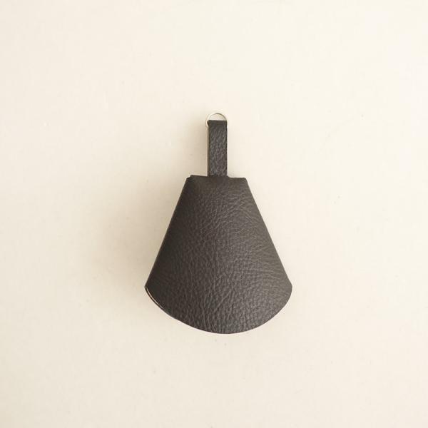 【美品】トリコテ Tricote *LEATHER KEY CASE キーケース*ブラック黒レザー革...