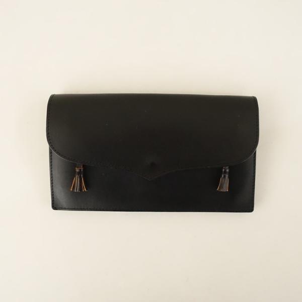 【定価7.2万】オールドマンズテーラー R&amp;D.M.Co- *ショルダーウォレット*ブラックレザー革...