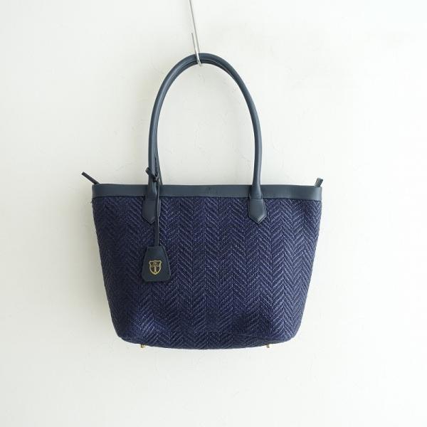 トプカピ TOPKAPI *トートバッグ*手提げ肩掛けショルダーネイビーかばん(ba11-2411-...