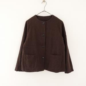 リゼッタ Lisette *ヘリンボーンリネンライトコート*ジャケット麻