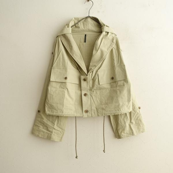 【美品/定価5.5万】ネイティブヴィレッジ NATIVE VILLAGE *コットンショートコート*...
