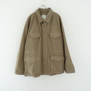 VETRA ベトラ コットン フレンチワークジャケット カバーオール チャコール VETRA ベトラ コットン フレンチワークジャケット カバーオール