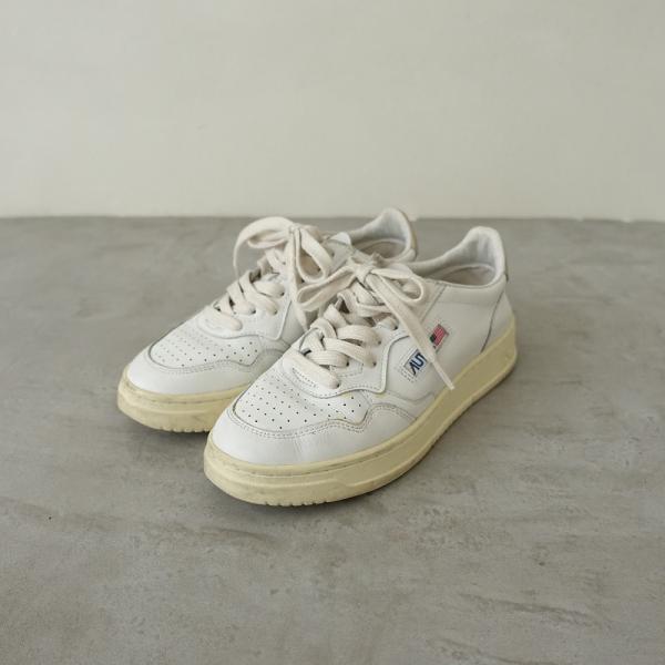 【定価3.1万】オートリー AUTRY *Medalist スニーカー 38/24*レザーオフ白06...