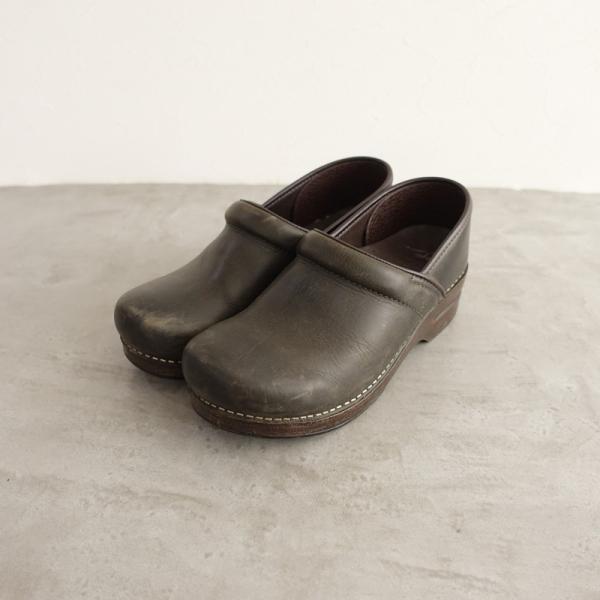 ダンスコ DANSKO *PROFESSIONAL サボサンダル 40*クロッグシューズレザー皮革ダ...