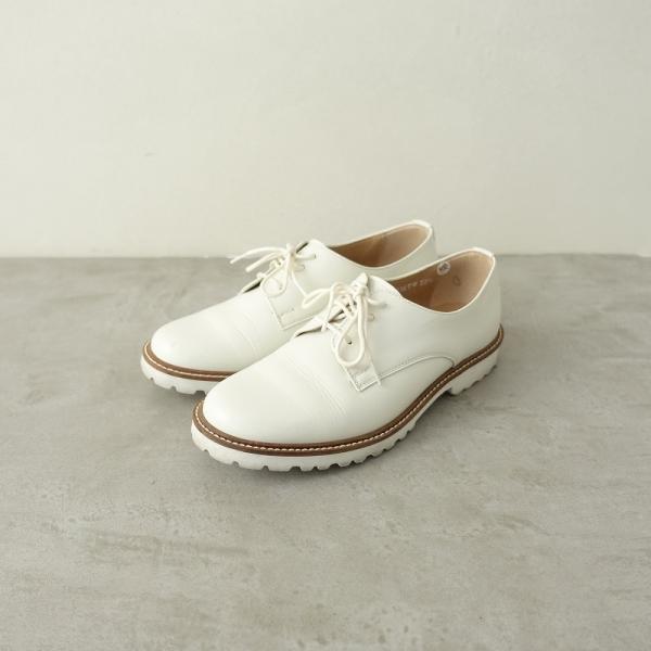 //ハルタ HARUTA *レザーレースアップシューズ 22.5*白ホワイト皮革靴(sh5-2401...