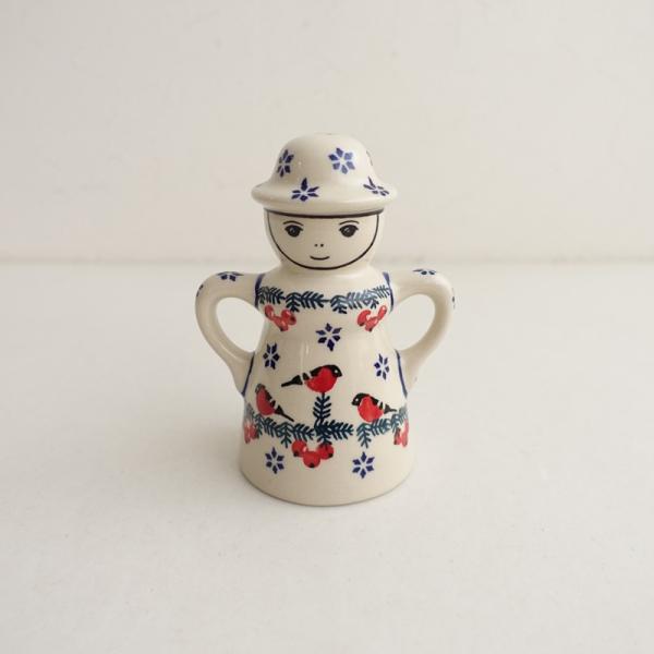 ポーリッシュポタリー Polish Pottery *調味料入れ*食器キッチン保存容器ケース塩コショ...