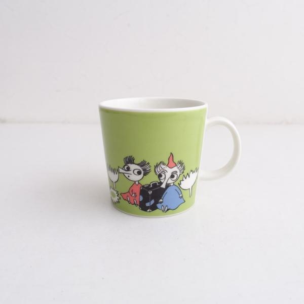 【北欧】旧ロゴ/アラビア ARABIA *ムーミンマグ トフスランとビフスラン*食器コップキッチン【...